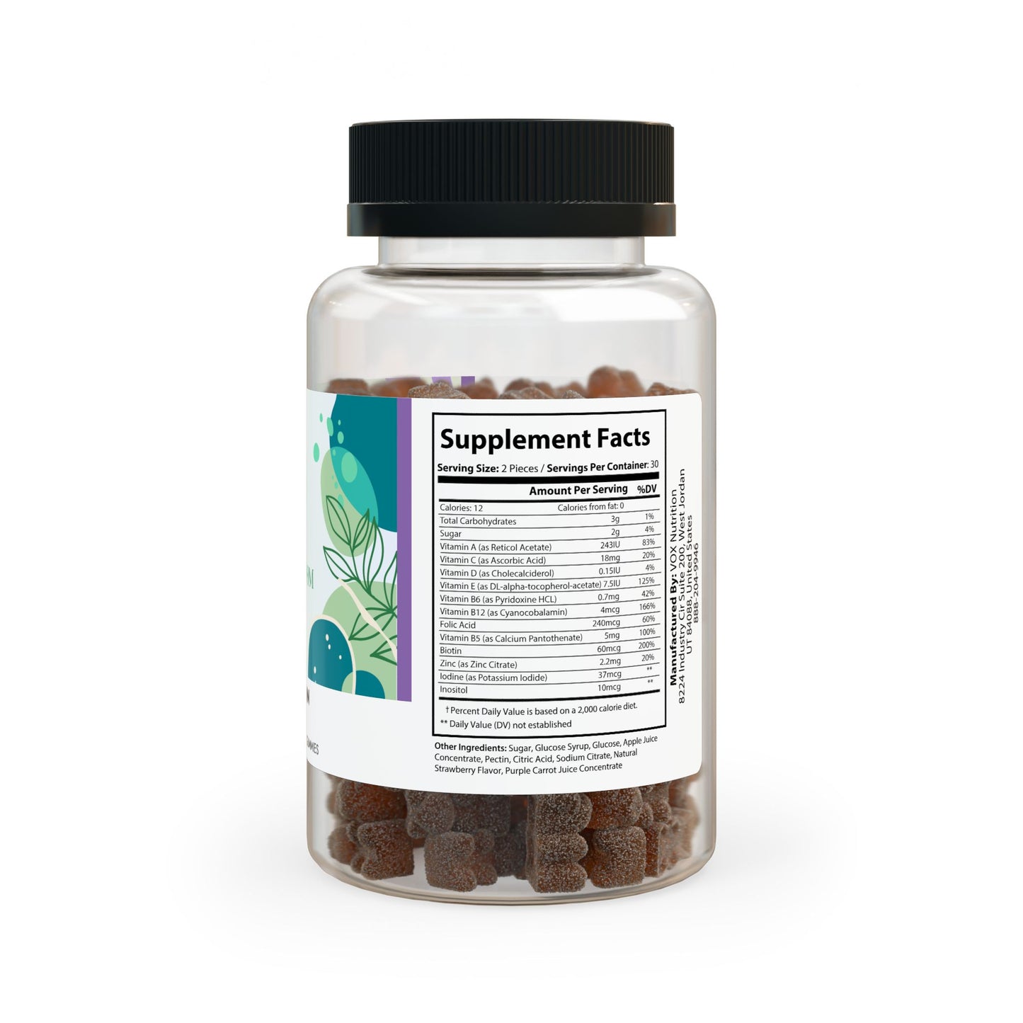 Multivitamin Gummies for Adults (60 Gummies)