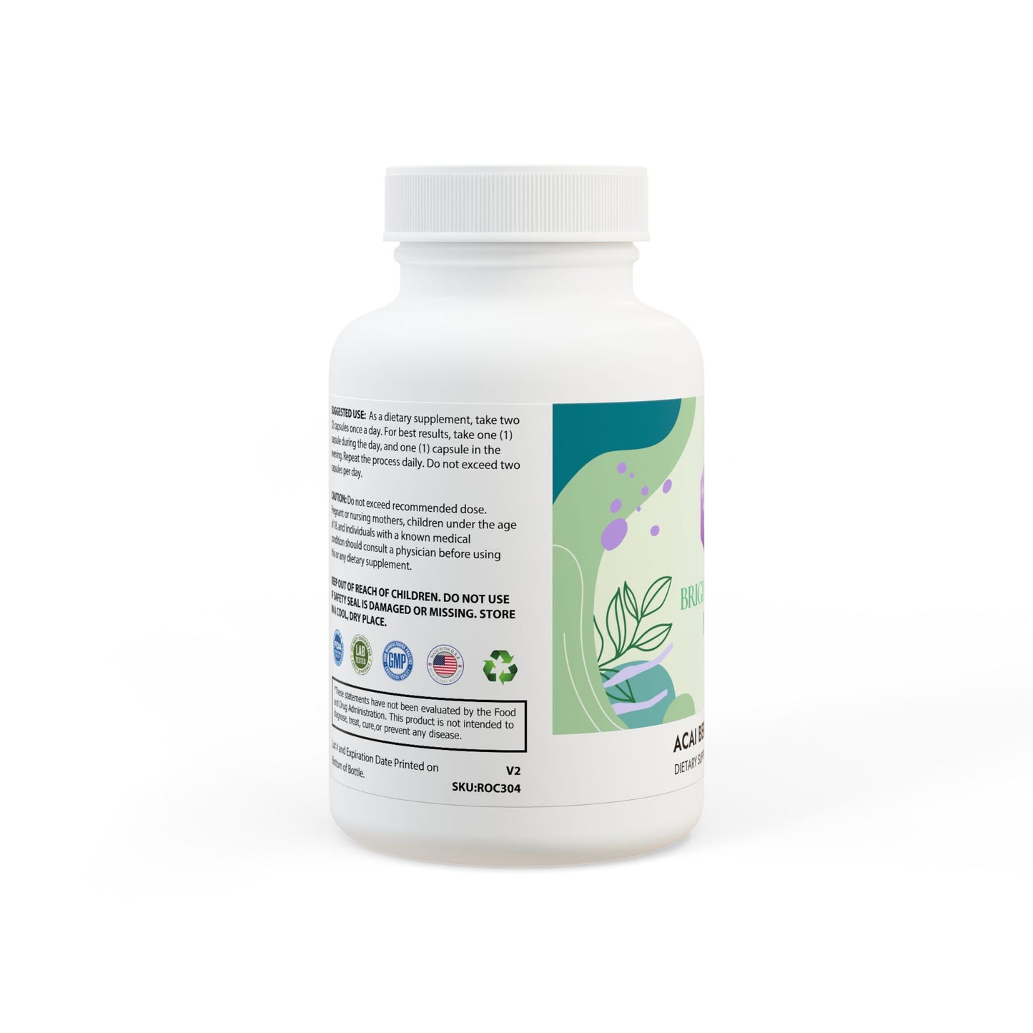 Acai Berry Complex Supplement (60 Capsules)