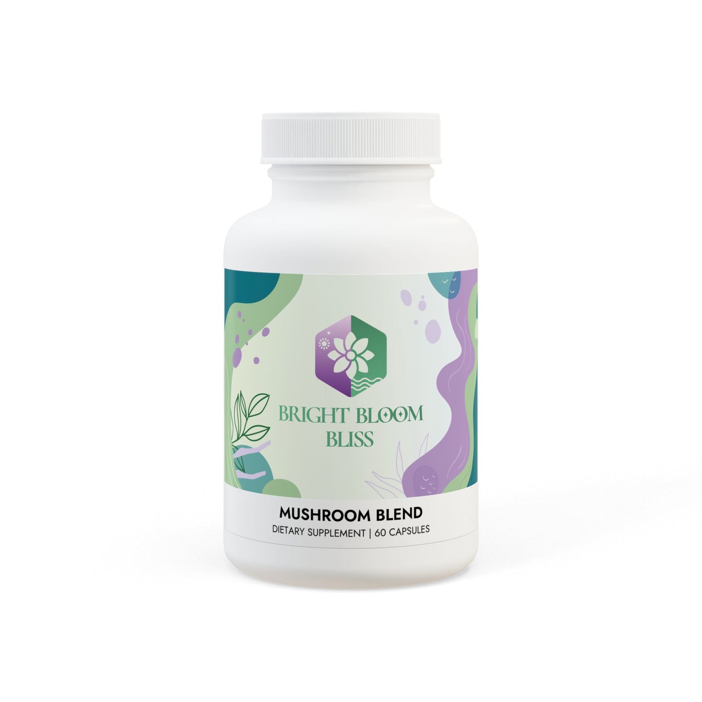 Mushroom Blend Supplement (60 Capsules)